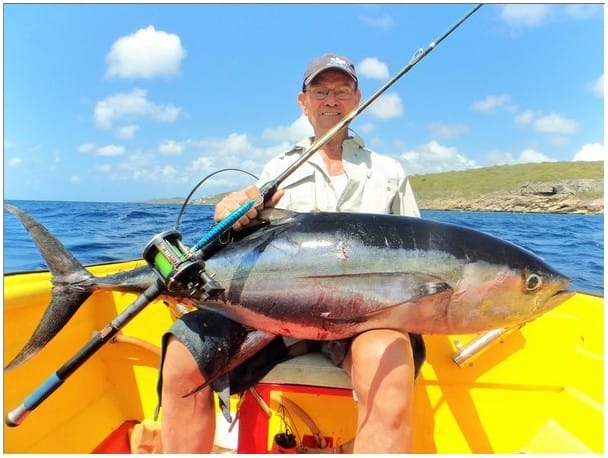 Big game fishing Curacao with Deckie Dirk