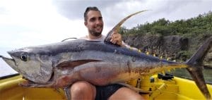 CuracaoFishing.com yellowfin tuna record