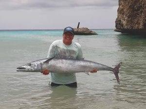 CuracaoFishing record wahoo