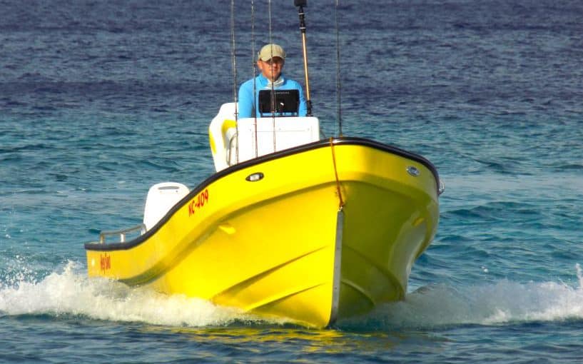 CuracaoFishing Panga 25ft charter